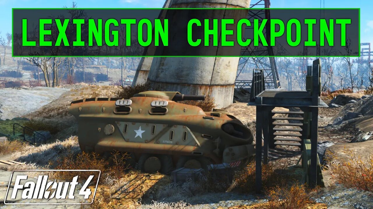 Fallout 4 | Lexington Checkpoint