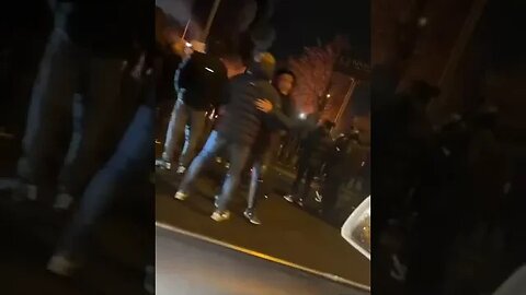 (Breaking News) Mass unrest outside Liverpool Asylum Seekers Hotel.