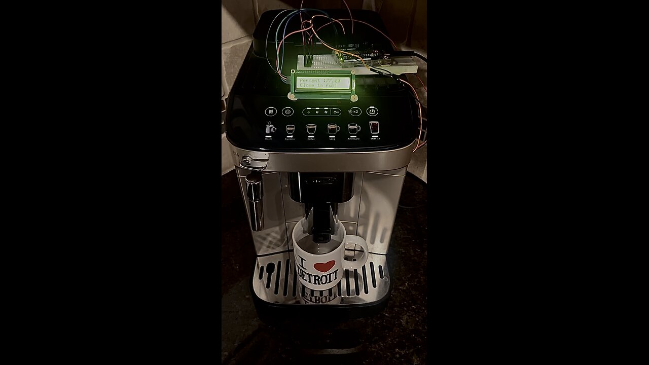 Espresso/ Coffee Maker Water Level Monitoring Embedded System