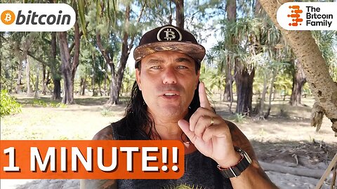 BUY BITCOIN NOW? GIVE ME 1 MINUTE TO SHOW YOU SOMETHING..!!