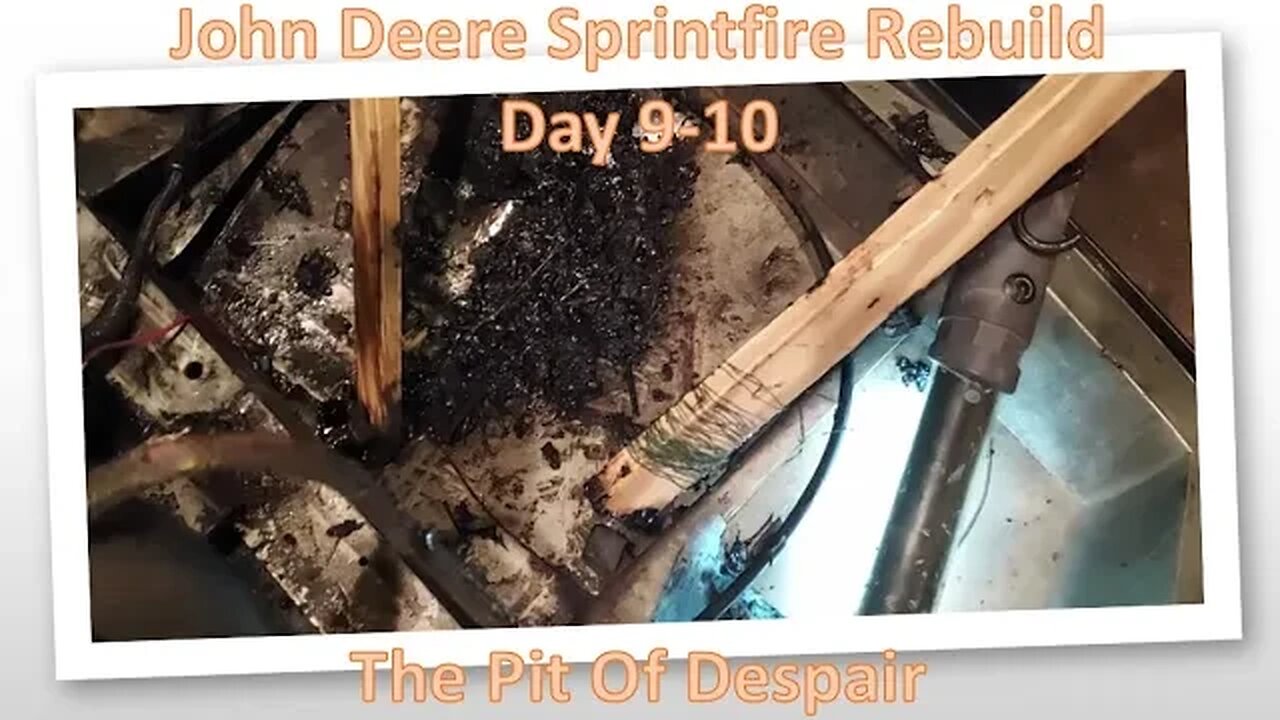 John Deere Sprintfire Rebuild Day 9-10