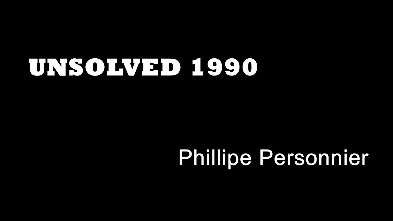 Unsolved 1990 - Phillipe Personnier - London Murders - Pub Murders - Acquittals - London True Crime