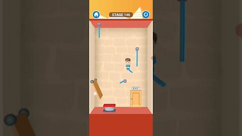 rescue cut rope puzzle 😎 #shorts