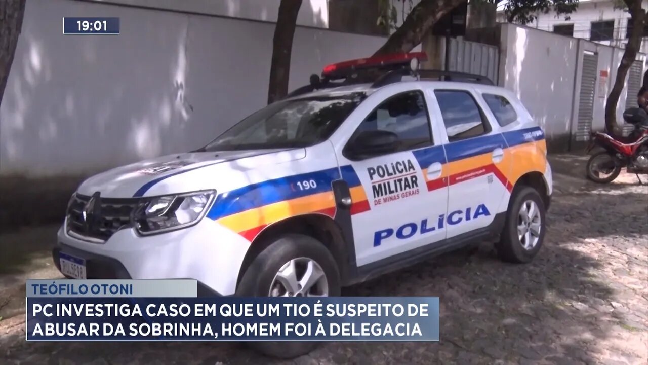 T. Otoni: PC Investiga Caso em que Um Tio é Suspeito de Abusar da Sobrinha, Homem foi à Delegacia.