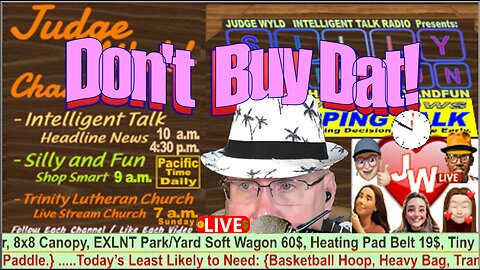 Live Stream Humorous Smart Shopping Advice for Saturday 11 30 2024 Best Item vs Price Daily Talk