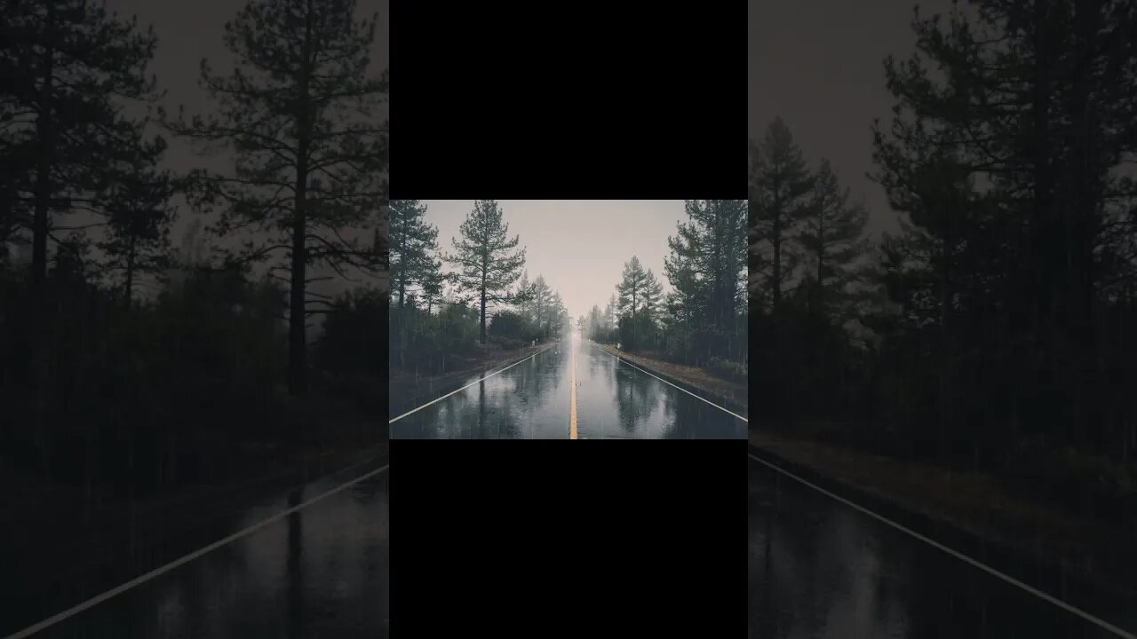 Nature view | Road rain, Rain weather | Nature 4k videos #shorts