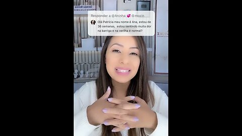 Estou com 36 semanas e sinto muita dor na barriga e na virilha normal?