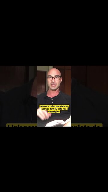Reflexão bíblica sobre Salmos 139:10 #shorts