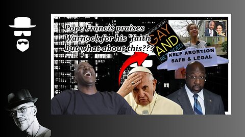 POPE PRAISES SENATOR FOR "FAITH" BUT WHAT ABOUT THE ABUSE???