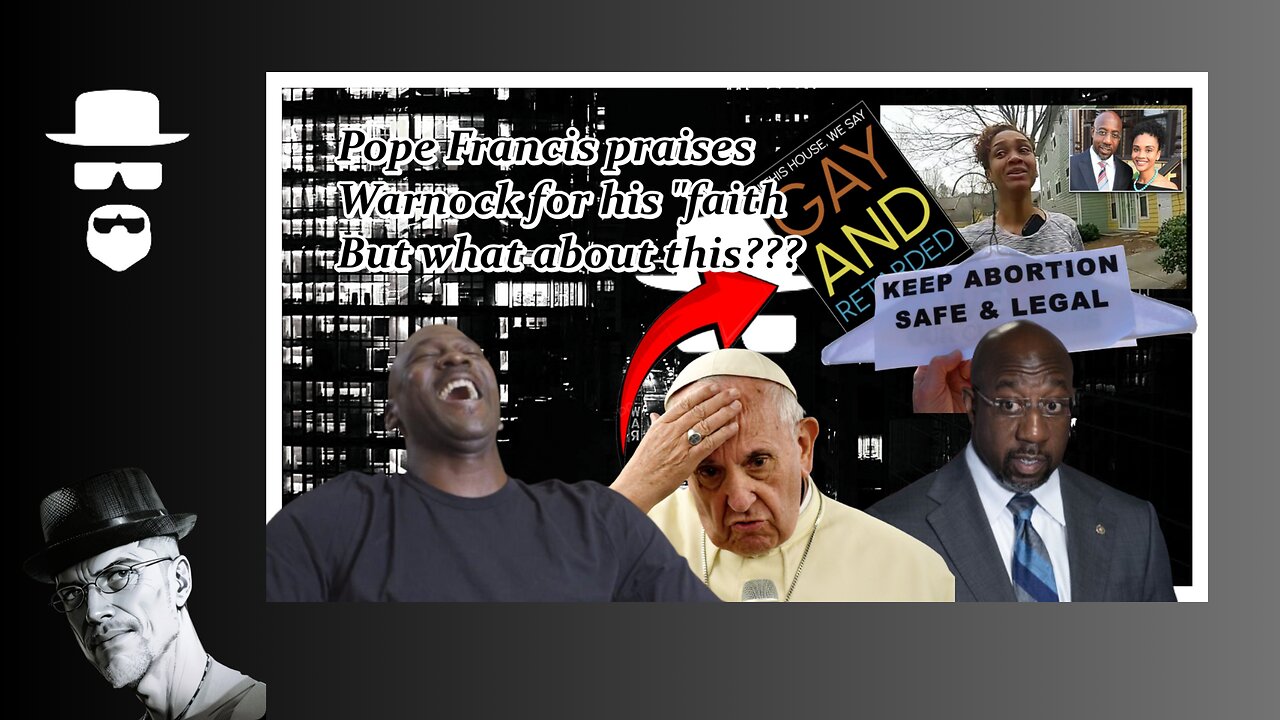 POPE PRAISES SENATOR FOR "FAITH" BUT WHAT ABOUT THE ABUSE???
