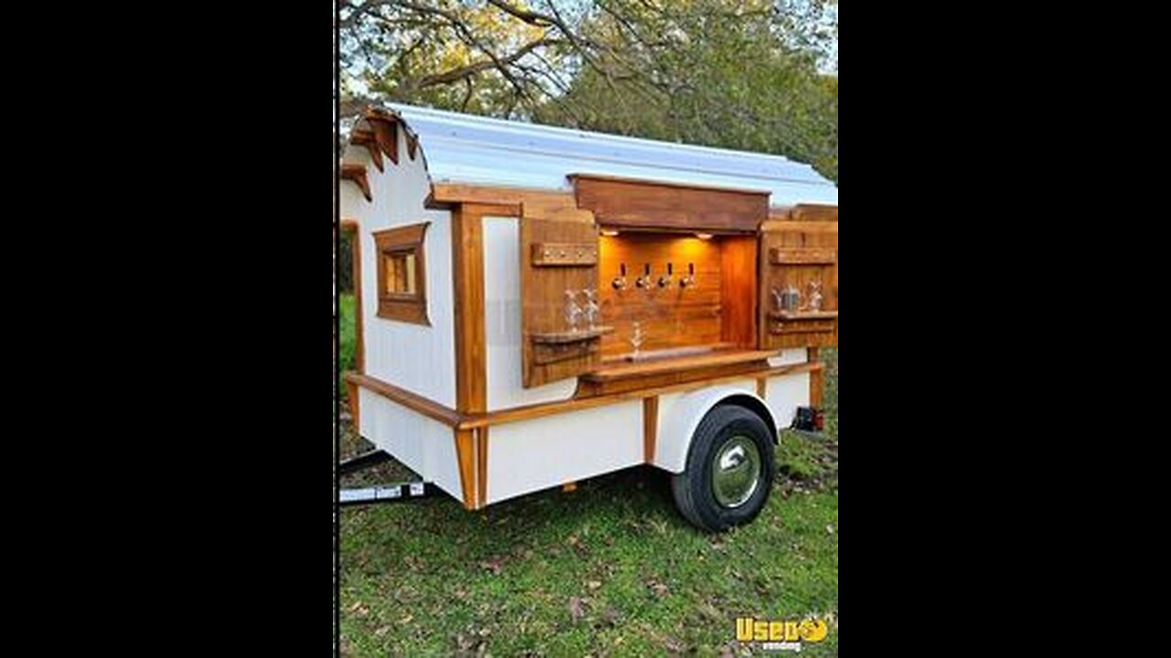 NEW - 2023 5' x 8' Mobile Beverage Tap Trailer | Mobile Bar for Sale in Florida