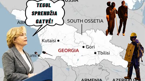 Sprendžiasi Gruzijos išlikimo klausimas