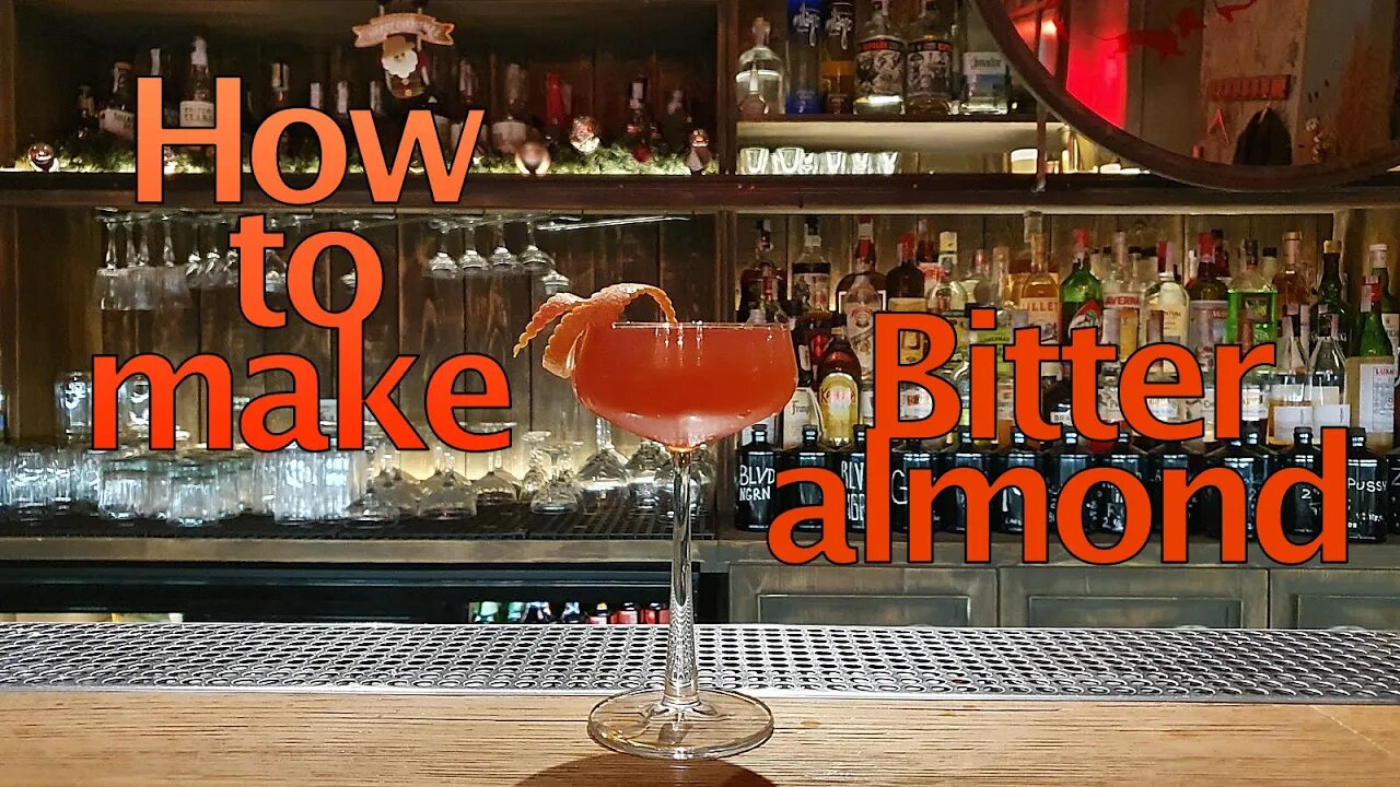 How to make Bitter almond by Mr.Tolmach