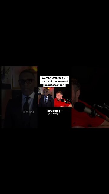 Woman Divorces Husband the Moment he gets Cancer #shorts