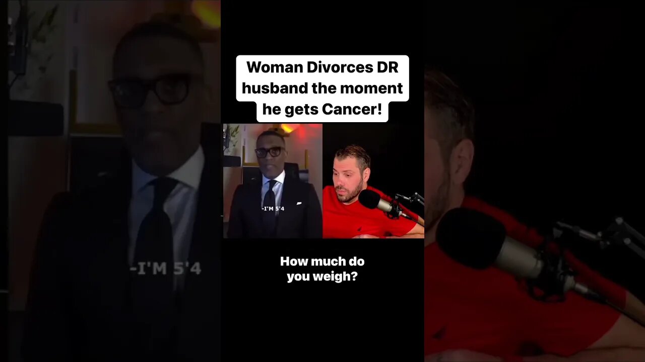 Woman Divorces Husband the Moment he gets Cancer #shorts