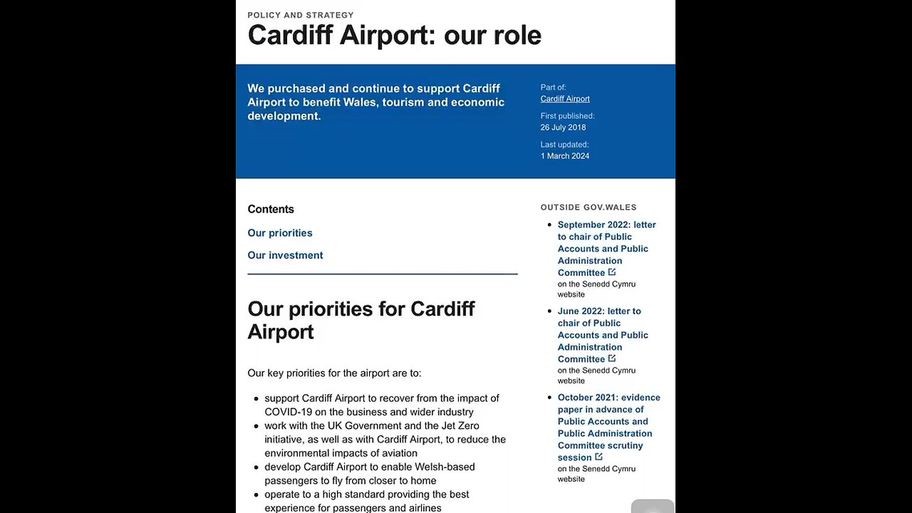 Cardiff airport mass fraud and money wastage of multi millions of pounds