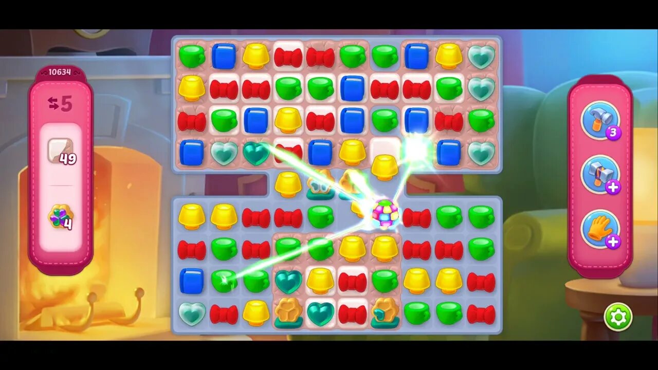 Playrix Homescapes Gameplay Walkthrough Level 10634