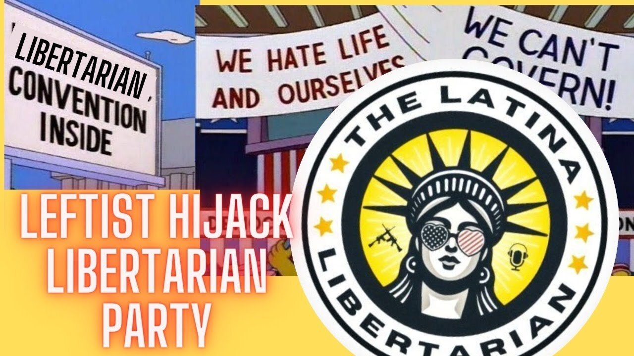 Leftists Hijack the Libertarian Party & They Boo Felon Donald Trump