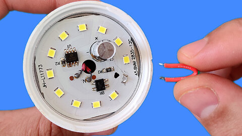 The easiest way to fix a broken LED bulb