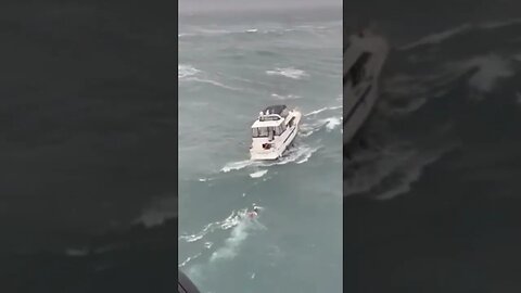 Man Rescued From Sea was arrested For Leaving Fish at Goonies House #shorts