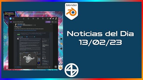 Blender: Noticias del dia 13.02.23