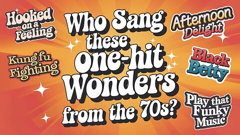 One-Hit Wonders From The 70s