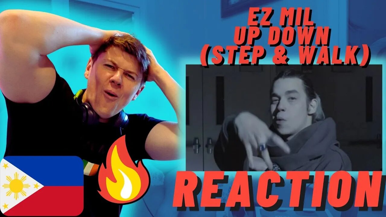 🇵🇭Ez Mil - Up Down (Step & Walk) | IRISH REACTION