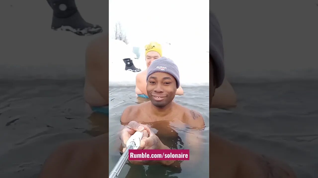 5 minutes in the ICE Hole at -3° | @Solomonaire