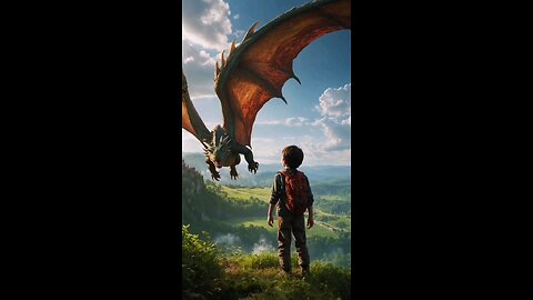 Dragon and Kid friendship Story❤️