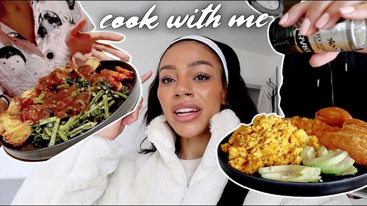 COOK WITH ME 🌱 the plant-based meals you've been asking for 🍽