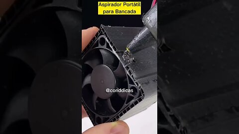 Faça um Aspirador Aspirador Portátil para Bancada- Veja esssa dica bem legal