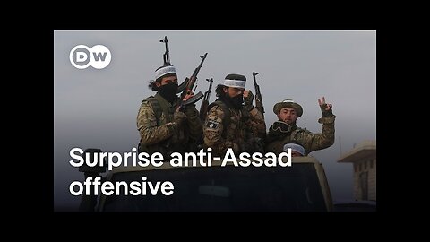 Syria insurgents enter Aleppo in a surprive offensive against Bashar Assad's forces | DW News