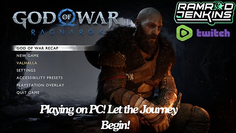 God of War Ragnarök on PC! USAF Vet! New to Rumble so let's hang out!