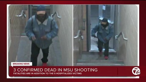 Police say at least 3 dead, 5 injured in shooting on Michigan State University campus
