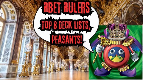 Edison Format RBET Rulers top deck lists Yugioh