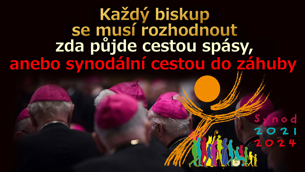 BKP: Každý biskup se musí rozhodnout, zda půjde cestou spásy, anebo synodální cestou do záhuby