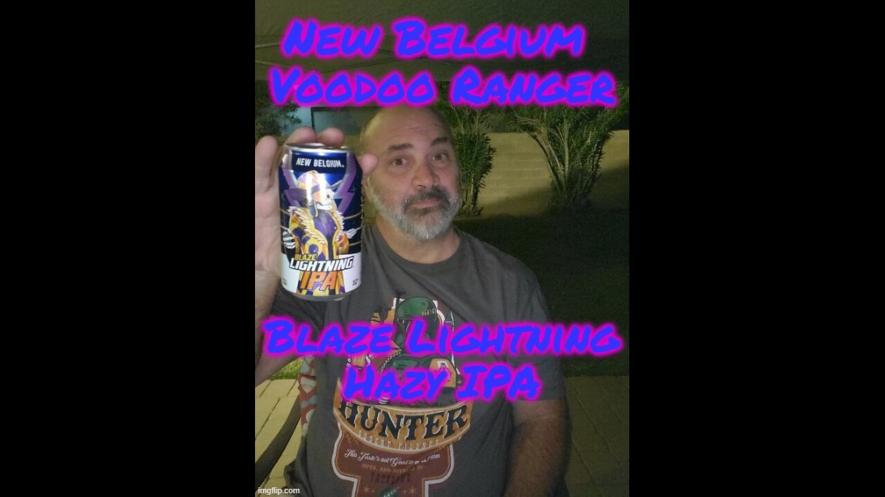 New Belgium VooDoo Ranger Blaze Lightning Hazy IPA short