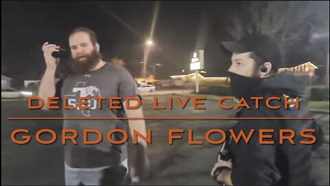 Alex Rosen aka Gordon Flowers rips predators mask off & smashes his eggs DELETED LIVE CATCH