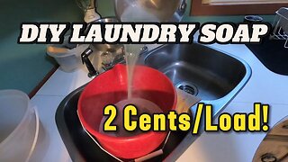 How to Make Your Own LIQUID LAUNDRY SOAP