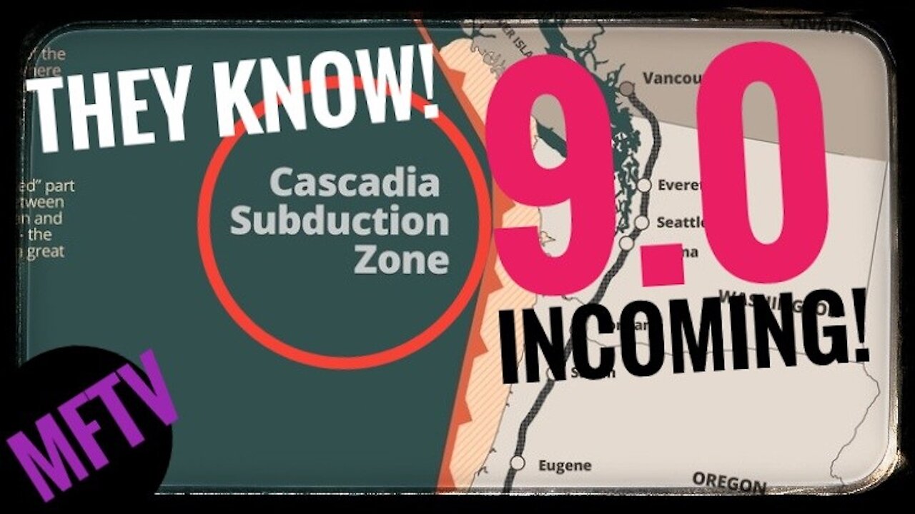 Double Tsunamis | Seattle and UK Wiped off the Map