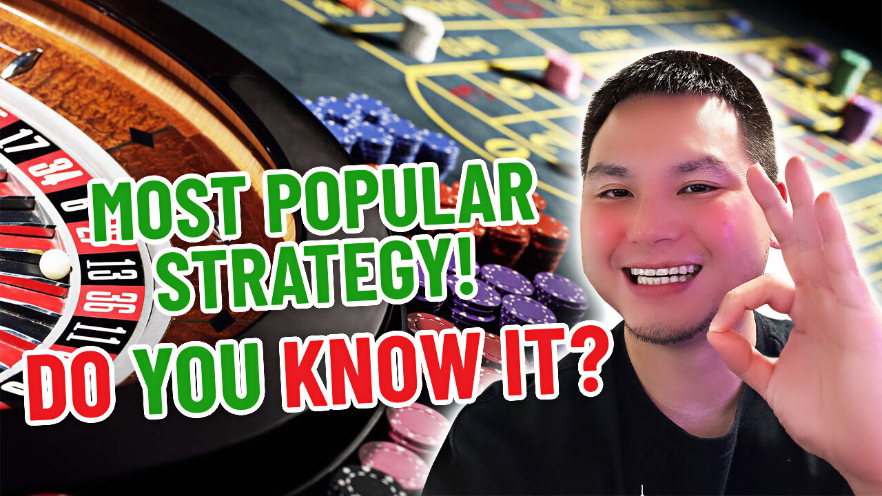 The Most POPULAR & BEGINNER Friendly Roulette Strategy! (Do YOU Know It?)