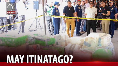 May tinatago ba kayo? Why request for an executive session sa "biggest shabu haul"?
