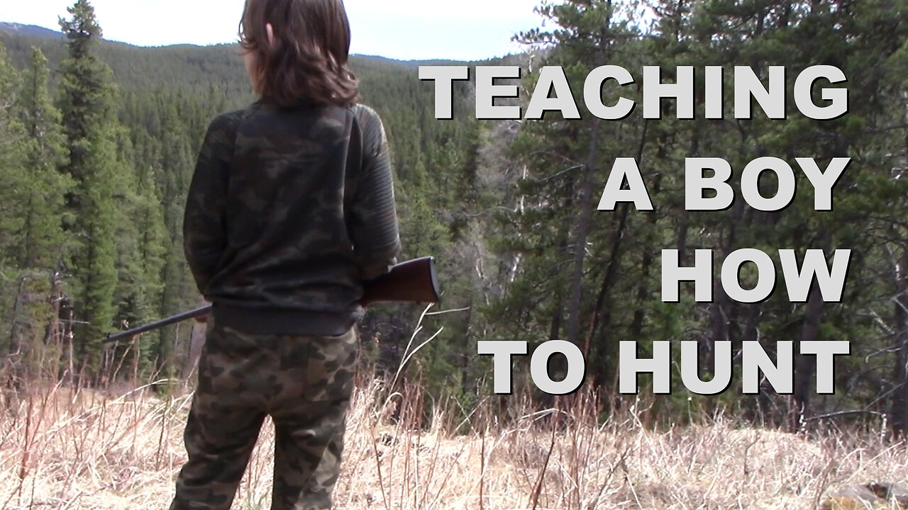 Teaching A Boy How To Hunt