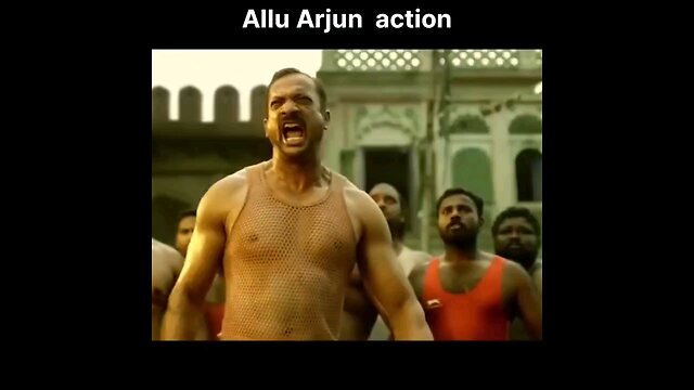 Allu Arjun Khatarnak action