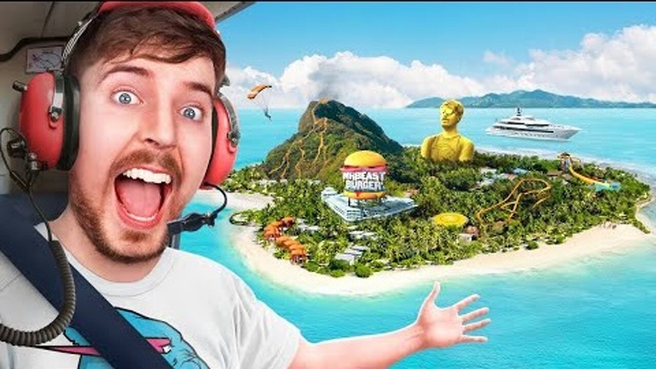 I Gave My 100,000,000th Subscriber An Island