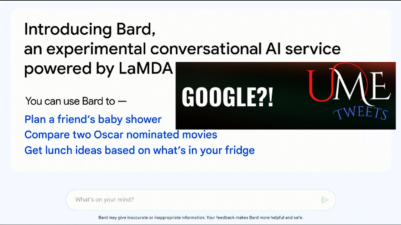 Google Bard Error WIPES 100bn from Alphabets Market Cap!