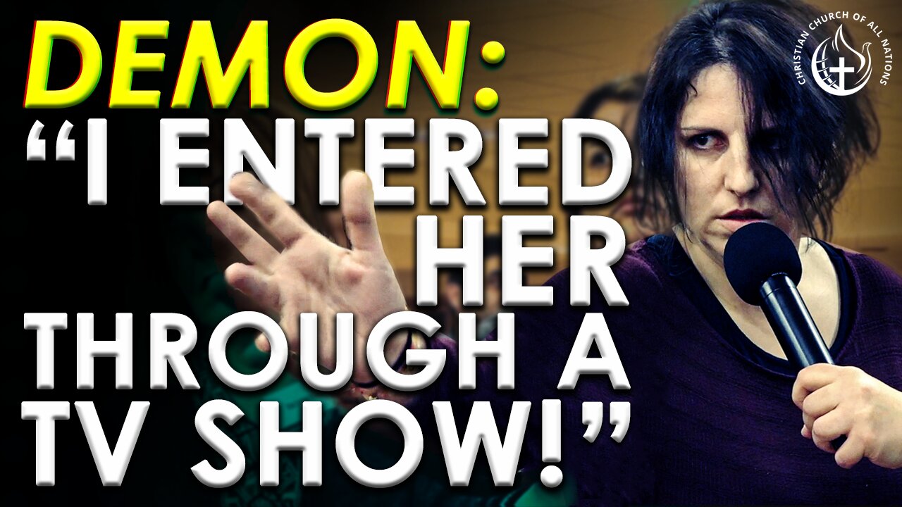 THE DEMON ENTERED HER THROUGH A TV SHOW!!! (FULL VIDEO)