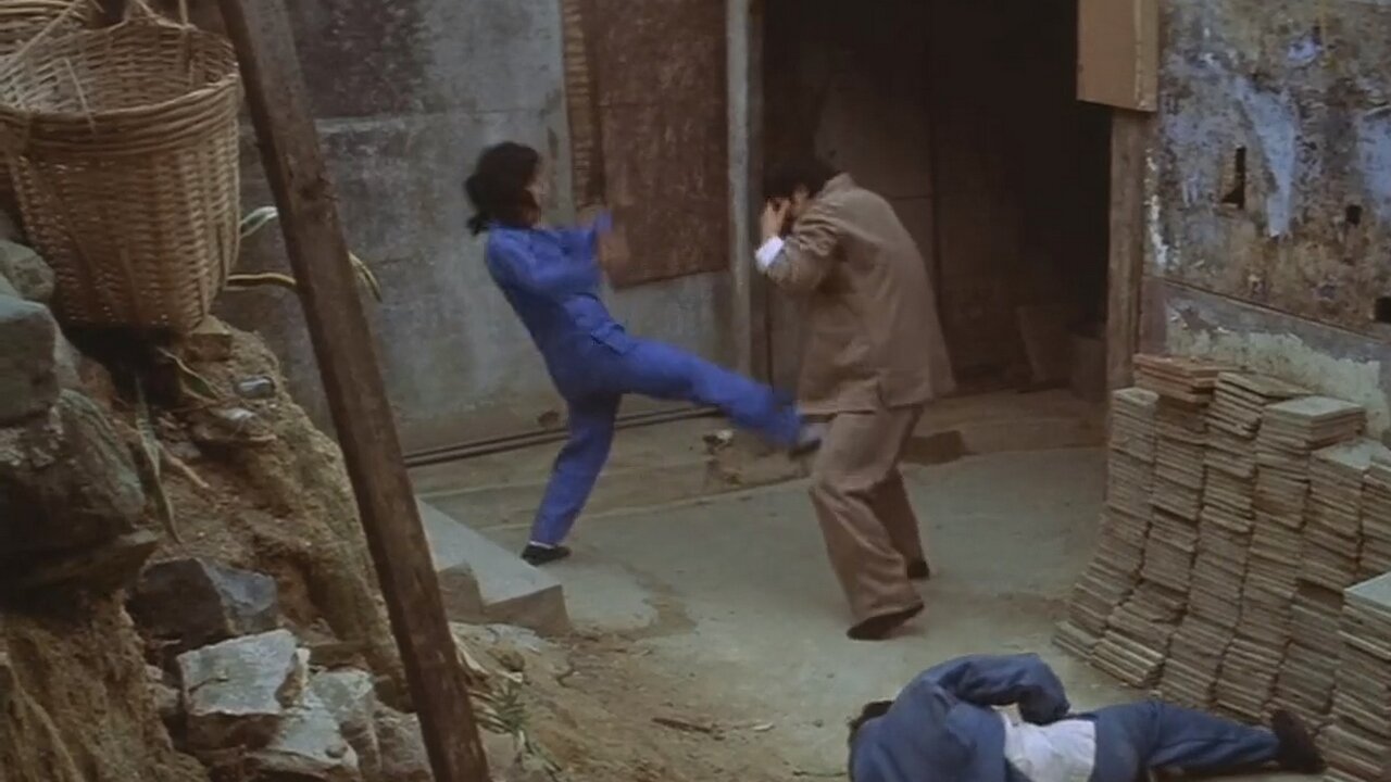 『00121』 The attack of the Khan's fighters on Lee's sister 【Enter the Dragon, 1973】