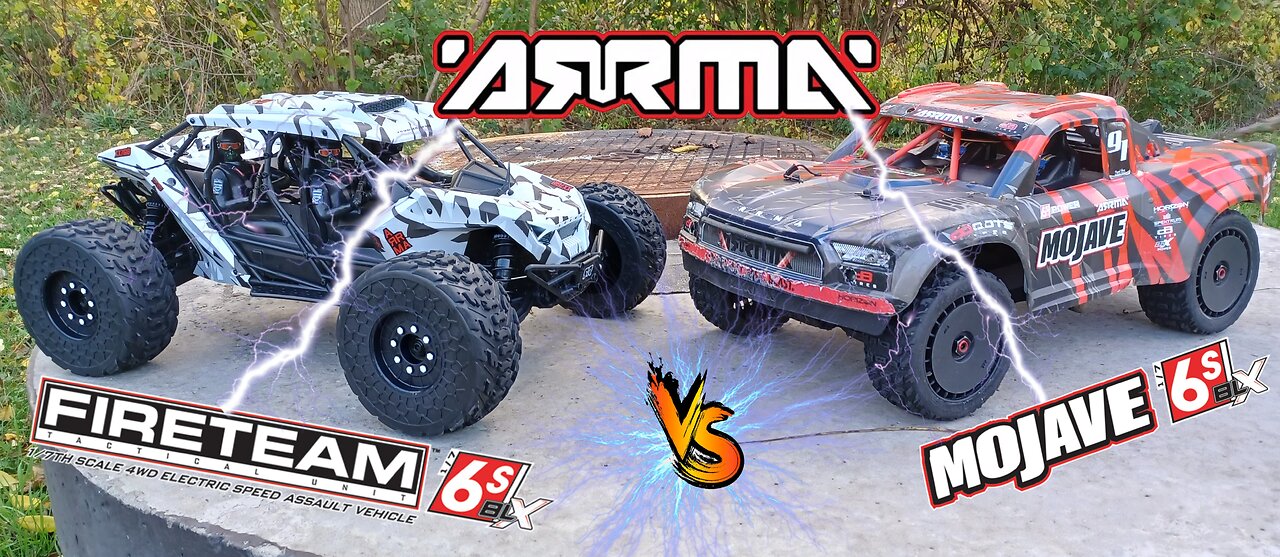 Arrma Fireteam vs Mojave 6S Beast BASHERS WHO'S BETTER