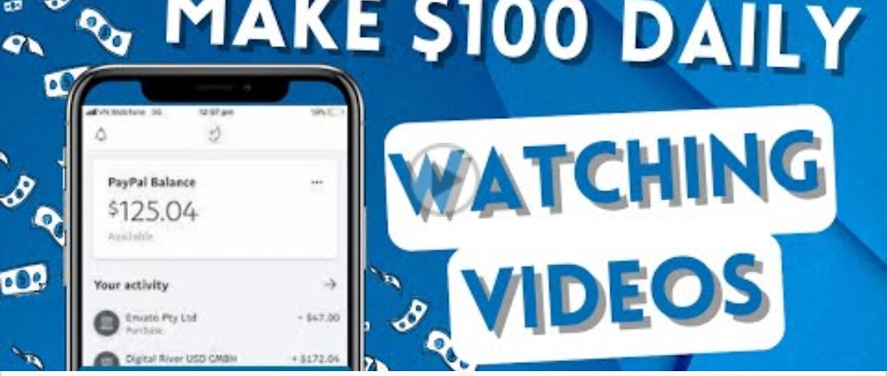 Make 100$ daily watching videos in 2023